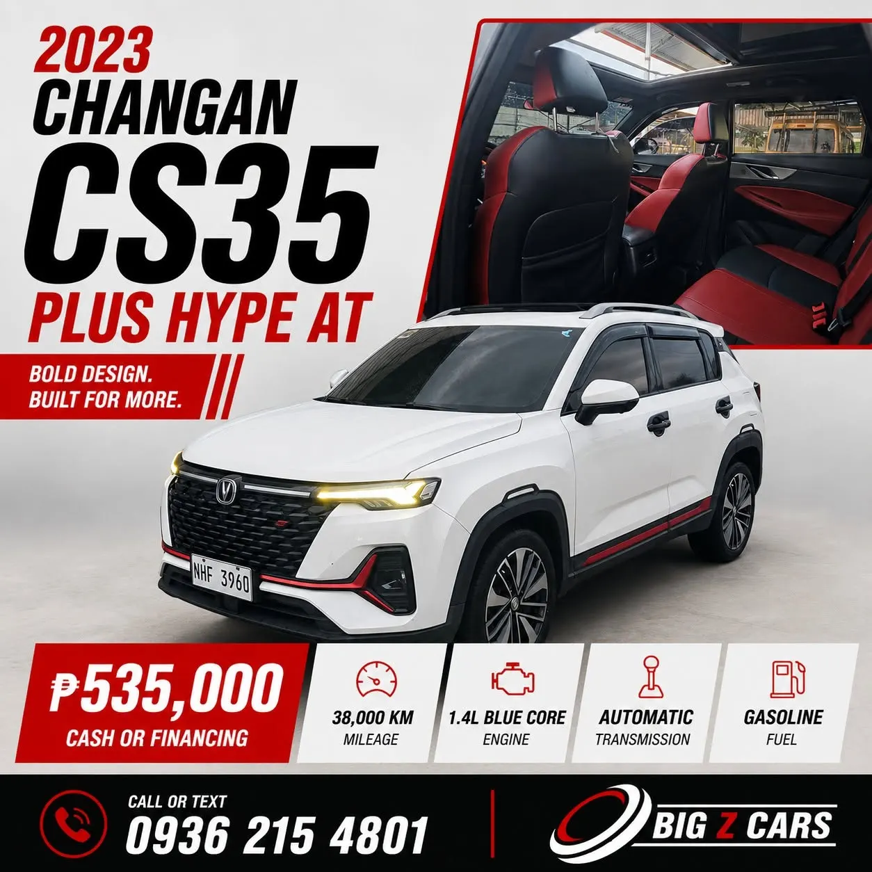 2023 Changan CS35 Plus Hype AT