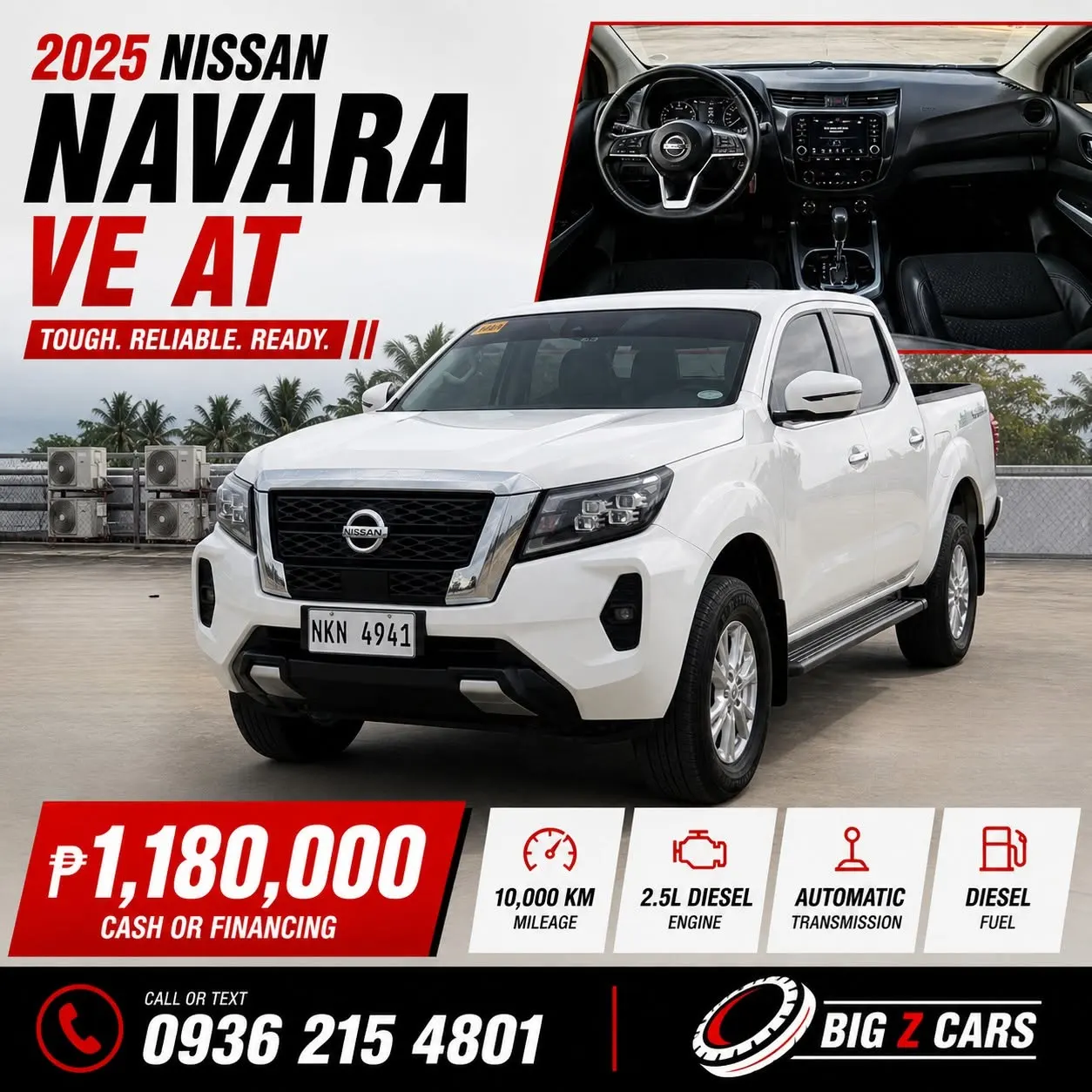 2025 Nissan Navara VE AT